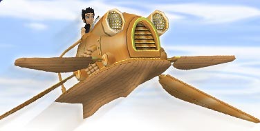 Soar through the skies in this cool new collectible!