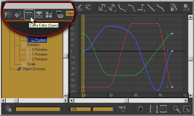 Curve editor