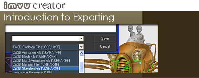 Cal3d Exporter